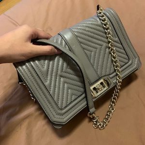 Rebecca Minkoff geo love crossbody bag